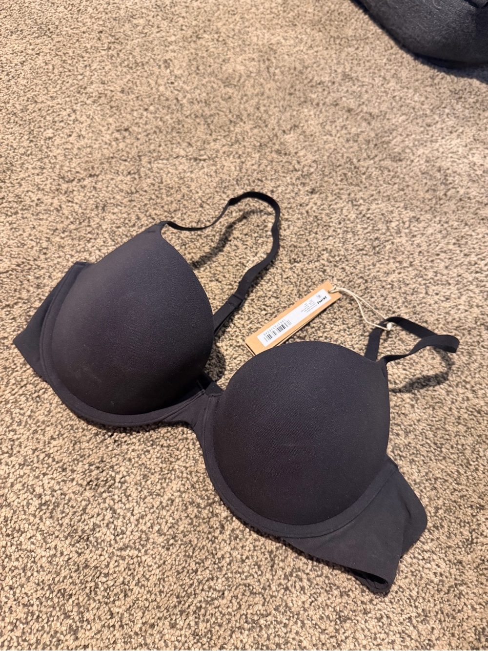 SKIMS Demi Push Up Bra - Black